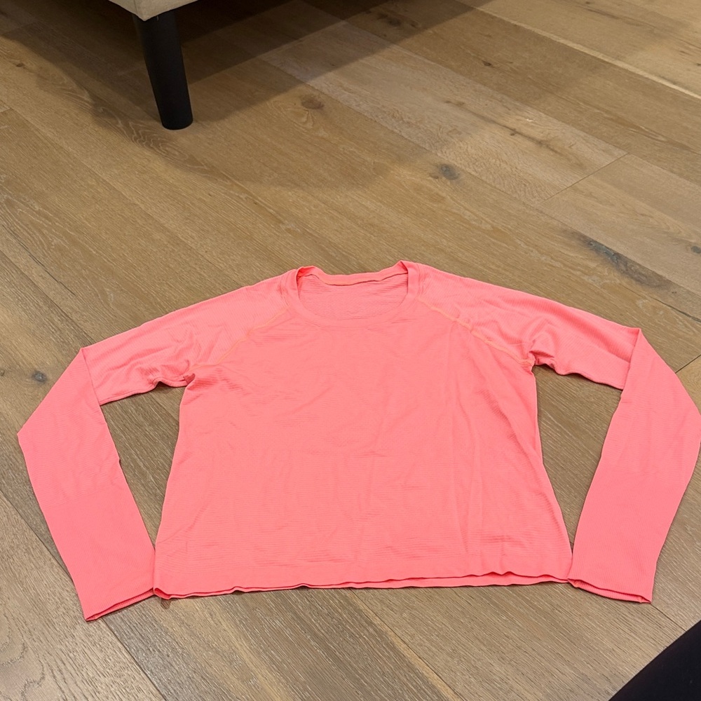 Lululemon Coral Athletic Top